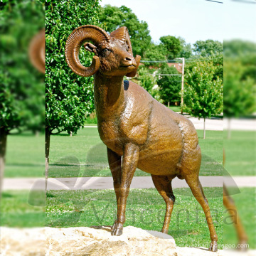 hot sale bronze goat sculpture for home decoration